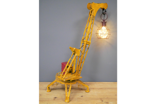 Demolition Crane Light, Desktop Lamp