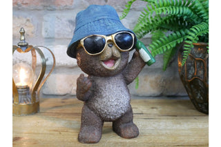 Liam Gallabear - Beer Swilling Ornament, Quirky Home Decor image 0