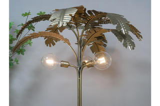 Palm Tree Desktop Lamp, Battery Operated