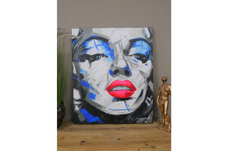 Wall Art - Marilyn Monroe Style Colourful Canvas