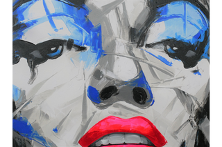 Wall Art - Marilyn Monroe Style Colourful Canvas