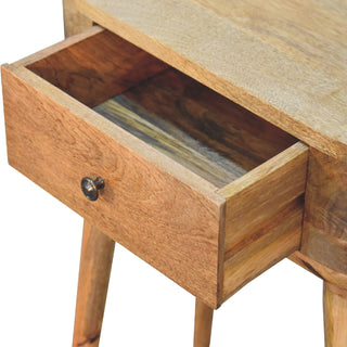 Mini Albion Oak-ish Console Table, Hallway Furniture image 5
