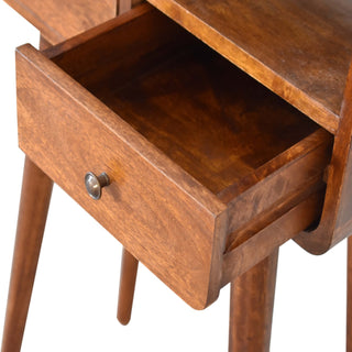 Mini Chestnut Console Table, Hallway Home Furniture image 6