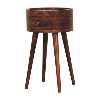 Alina Honey Bedside Cabinet, Bedroom Furniture image 1