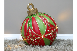 Christmas Bauble - (Large) Light Up Desktop Ornament image 6