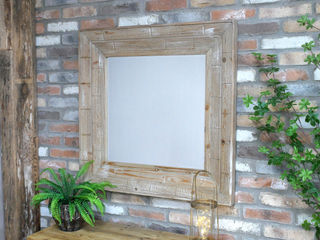Wooden Frame Wall Mirror image 0