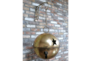 Set of 2 Giant Bells - Elegant Christmas Decor