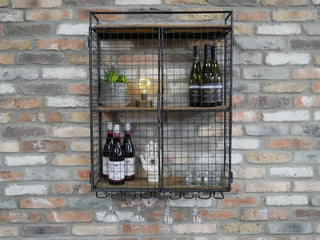 Industrial Wine Wall Unit image 4