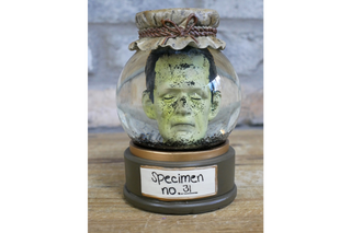 Head In Specimen Jar - Spooky Ornament image 6