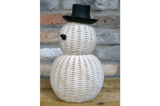 Christmas Snowman in Top Hat, Festive Ornament image 0