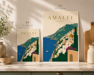 Luxury Amalfi Coast Print