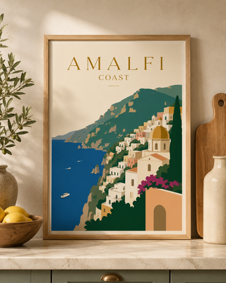 Luxury Amalfi Coast Print