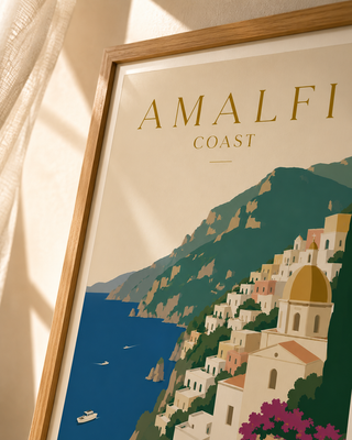 Luxury Amalfi Coast Print