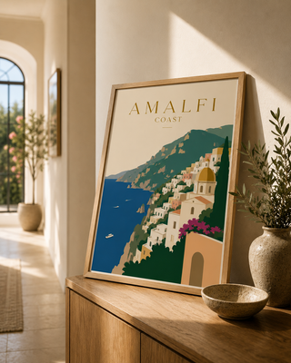 Luxury Amalfi Coast Print