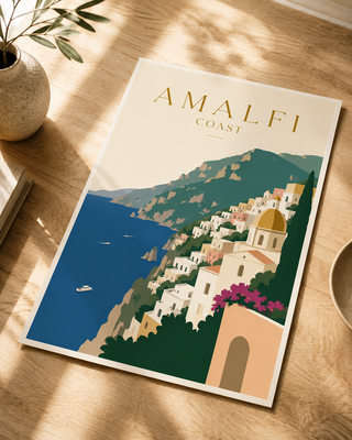 Luxury Amalfi Coast Print