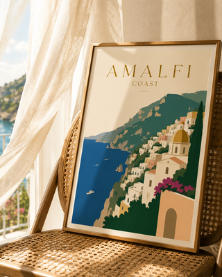 Luxury Amalfi Coast Print
