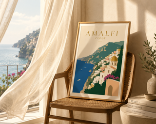Luxury Amalfi Coast Print
