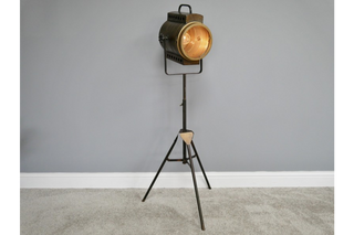 Searchlight Lamp, Adjustable Tripod Industrial Floor lamp