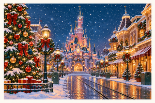 Christmas Postcards – Pack of 10 | 2 Magical Winter Designs
