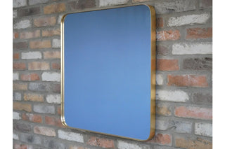 Gold Wall Mirror - Square, Classic Design image 0