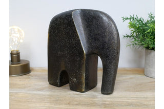 Elephant Ornament, Simplistic Animal Themed Home Decor image 0