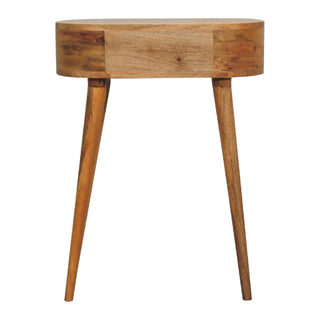 Mini Albion Oak-ish Console Table, Hallway Furniture image 8