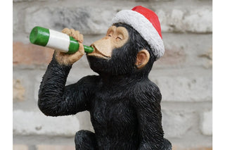 Drunken Monkey - Christmas Edition. Festive Ornament image 3