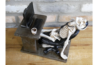 Worked To Death, Spooky Ornament image 5