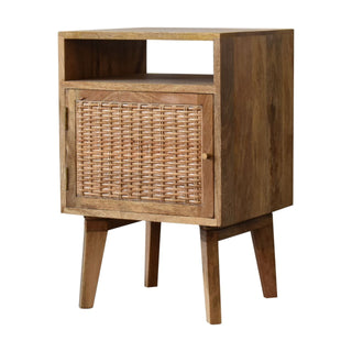 Knit Door Bedside Cabinet, Bedroom Furniture,  image 1
