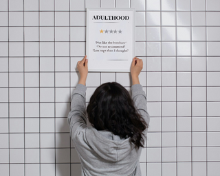 Set of 4, Life Star Rating Prints image 3