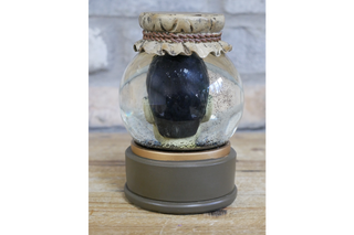 Head In Specimen Jar - Spooky Ornament image 5
