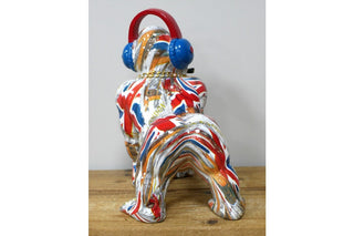 British Gorilla Ornament, Quirky Home Decor Figurine image 2
