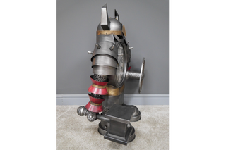 Large Warrior Clock - Freestanding Home Decor Statue image 5