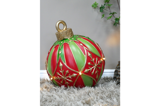 Christmas Bauble - (Large) Light Up Desktop Ornament image 0