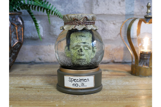 Head In Specimen Jar - Spooky Ornament image 4
