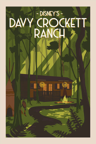 Disneyland Paris Hotel Posters, Holiday Souvenirs