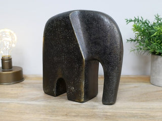Elephant Ornament, Simplistic Animal Themed Home Decor image 1