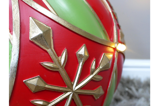 Christmas Bauble - (Large) Light Up Desktop Ornament image 4