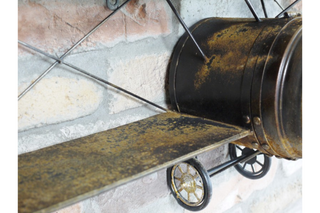 Quirky Biplane Wall Clock image 1