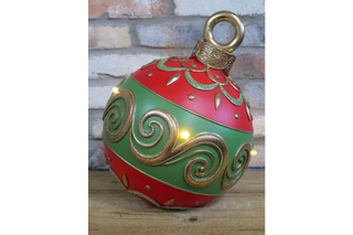 Christmas Bauble - (Medium) Light Up Desktop Ornament image 2