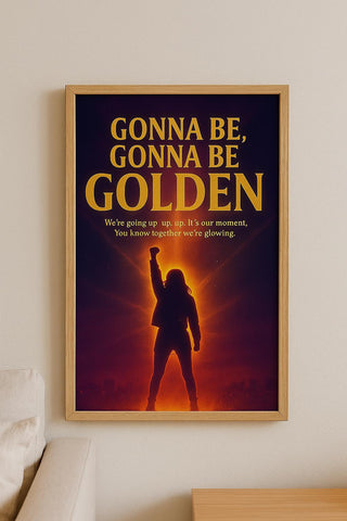 K-Pop Inspired Poster Set | Empowering Cinematic Prints