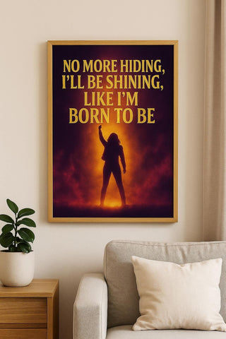 K-Pop Inspired Poster Set | Empowering Cinematic Prints
