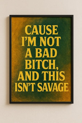 Taylor Swift Lyric Art Print Set | Green & Gold Posters