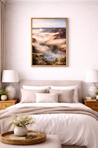 Grand Canyon Wall Art Print Set | A4 Scenic Landscape Photography