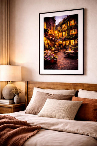 London Photography Print Set | Moody Cityscape Wall Art, A4