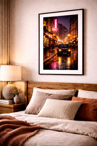 London Photography Print Set | Moody Cityscape Wall Art, A4