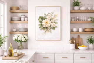 Set of 3 Neutral Botanical Prints | Luxury Floral Wall Art, Minimalist Poster (A4/A3)