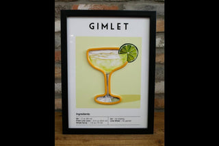Gimlet Cocktail LED Neon Sign | Bar Wall Decor, Man Cave Light