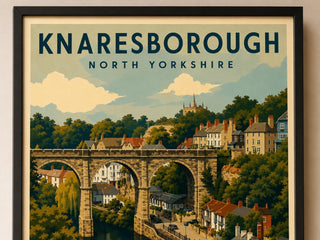 Knaresborough Print, North Yorkshire Wall Art