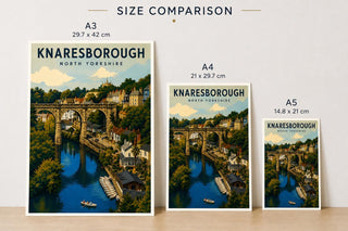 Knaresborough Print, North Yorkshire Wall Art